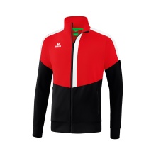 Erima Trainingsjacke Squad Worker rot/schwarz/weiss Herren